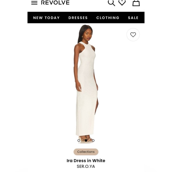 Ser.o.ya Ira Dress in White NEW w/TAG Sold out
$254 Size L - Picture 3 of 6